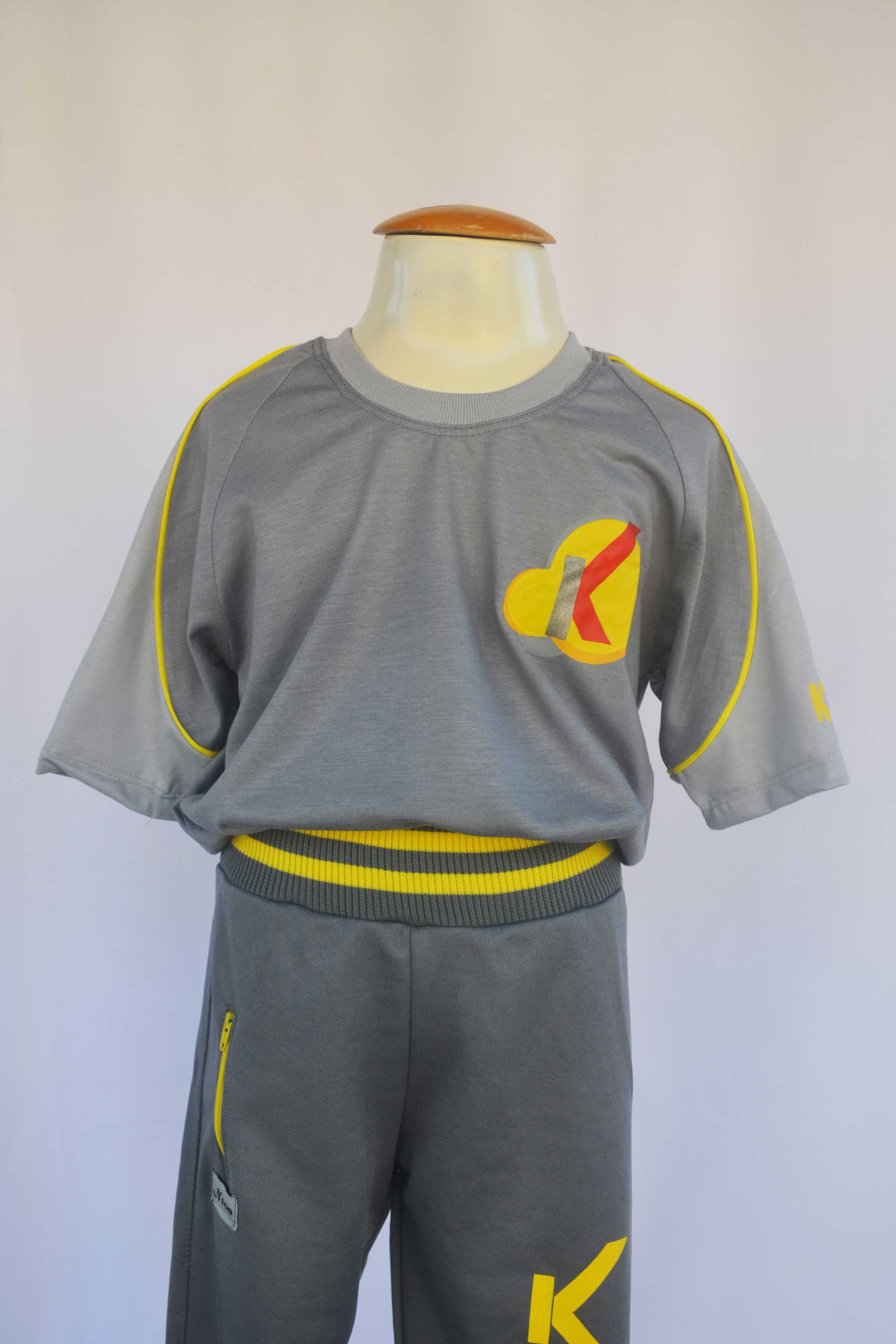 Camiseta manga curta ( cinza ) Neon Uniformes Keluc Jaqueta