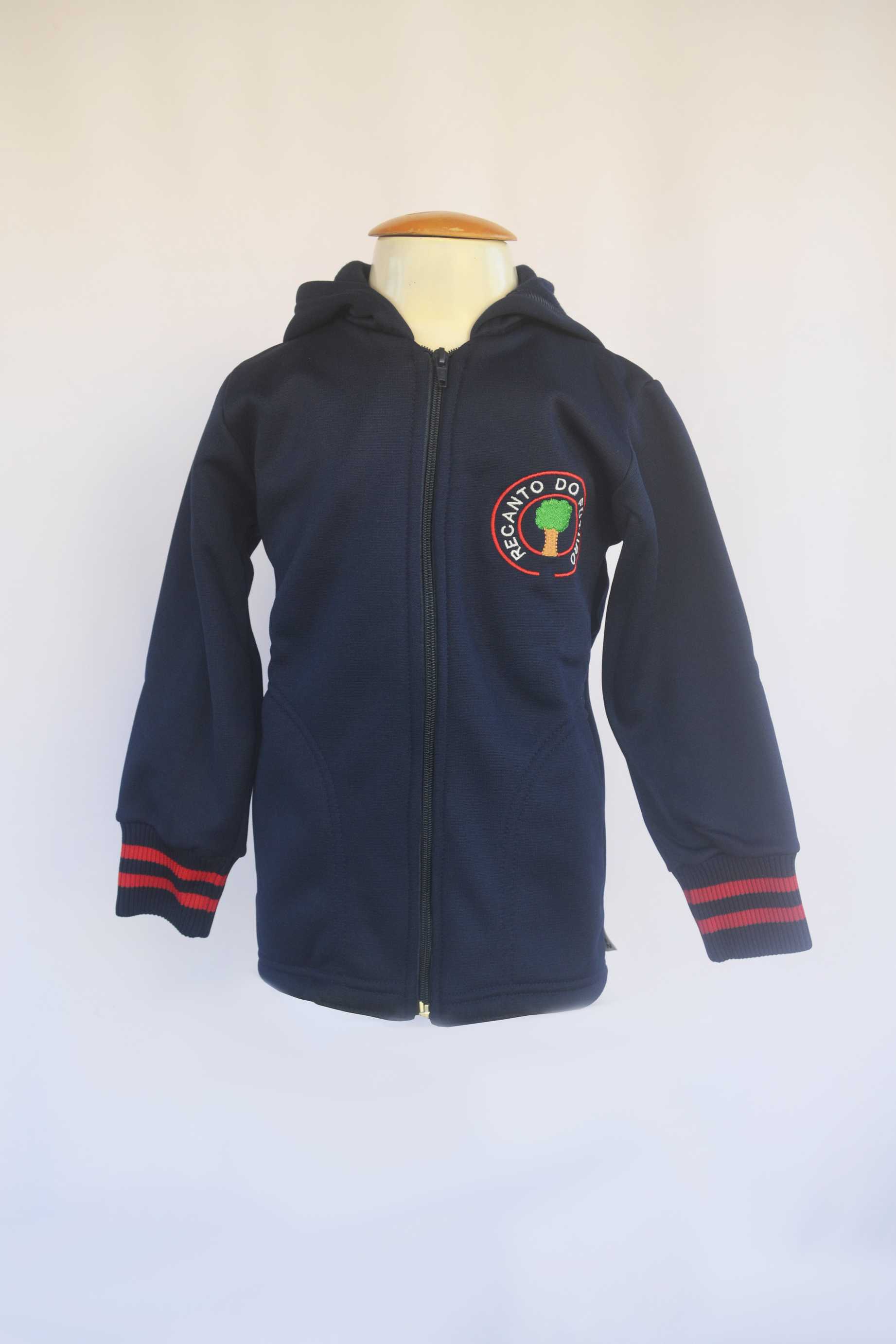 Jaqueta flanelada com capuz Neon Uniformes Keluc Jaqueta