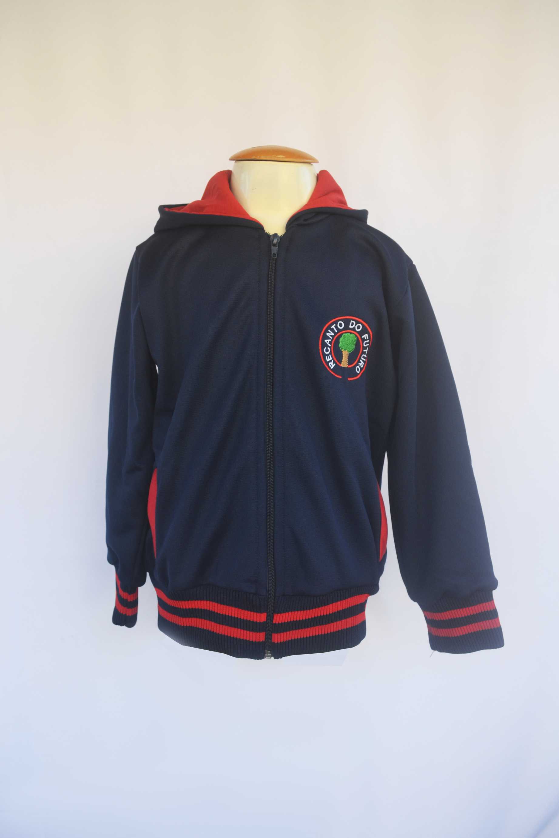 Jaqueta forrada com capuz Neon Uniformes Keluc Jaqueta