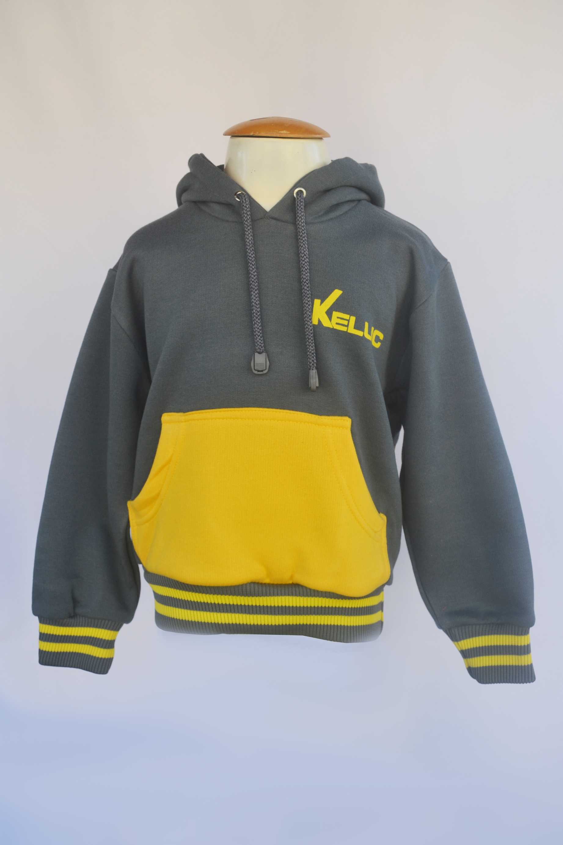 Moletom canguru com capuz Neon Uniformes Keluc Jaqueta