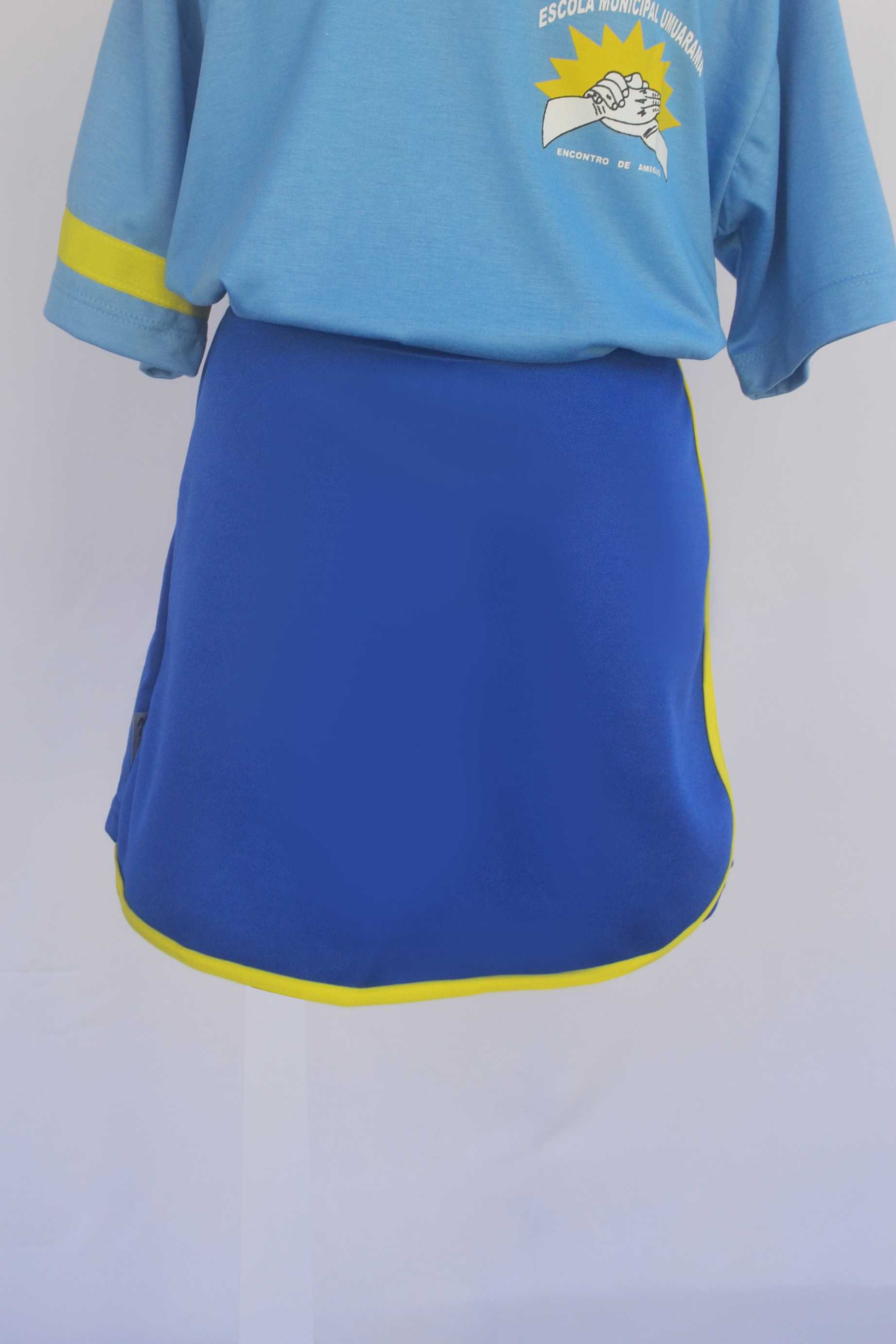 Short saia Neon Uniformes Keluc Jaqueta