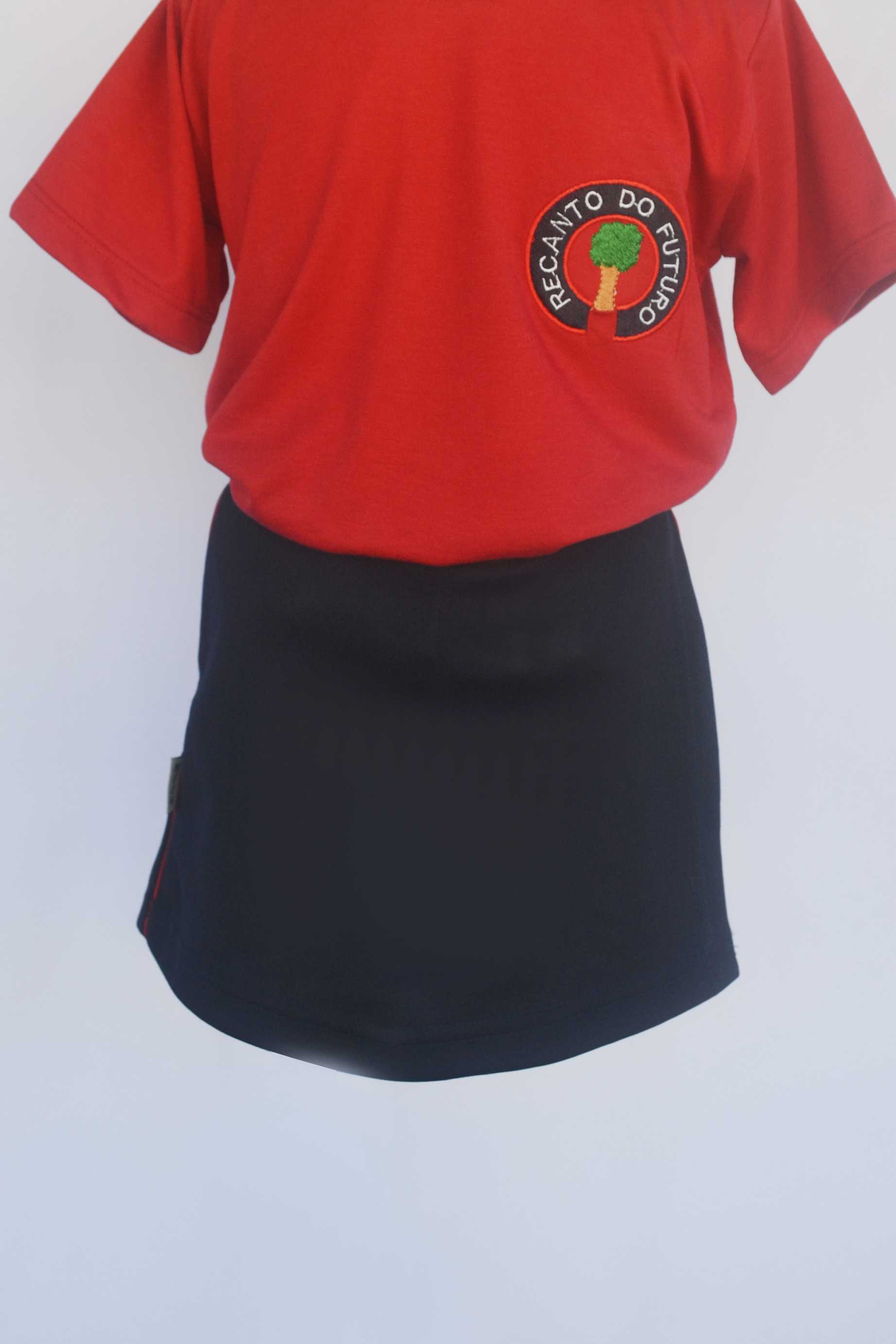 Short saia Neon Uniformes Keluc Jaqueta