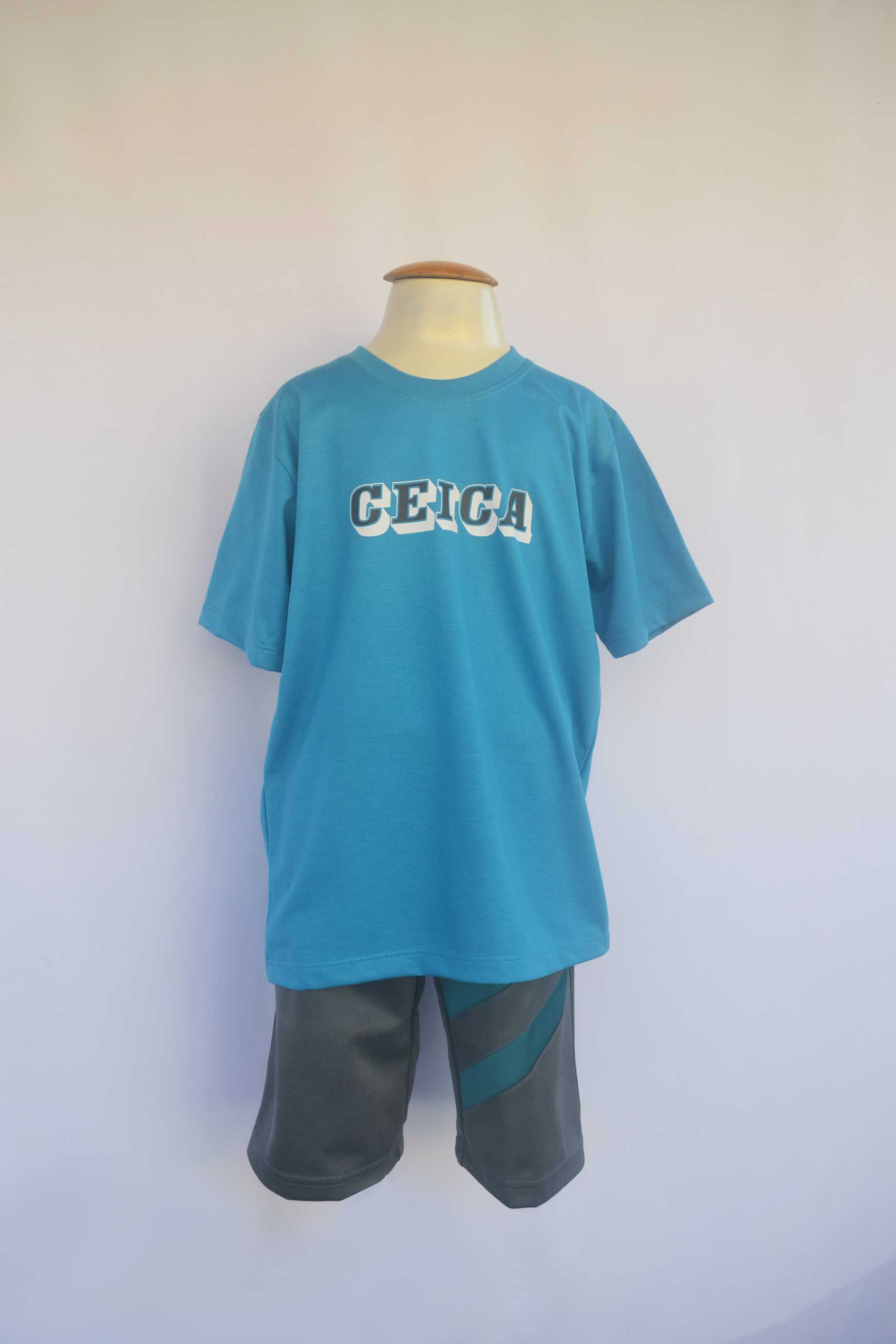 Camiseta manga Curta Neon Uniformes Keluc Jaqueta