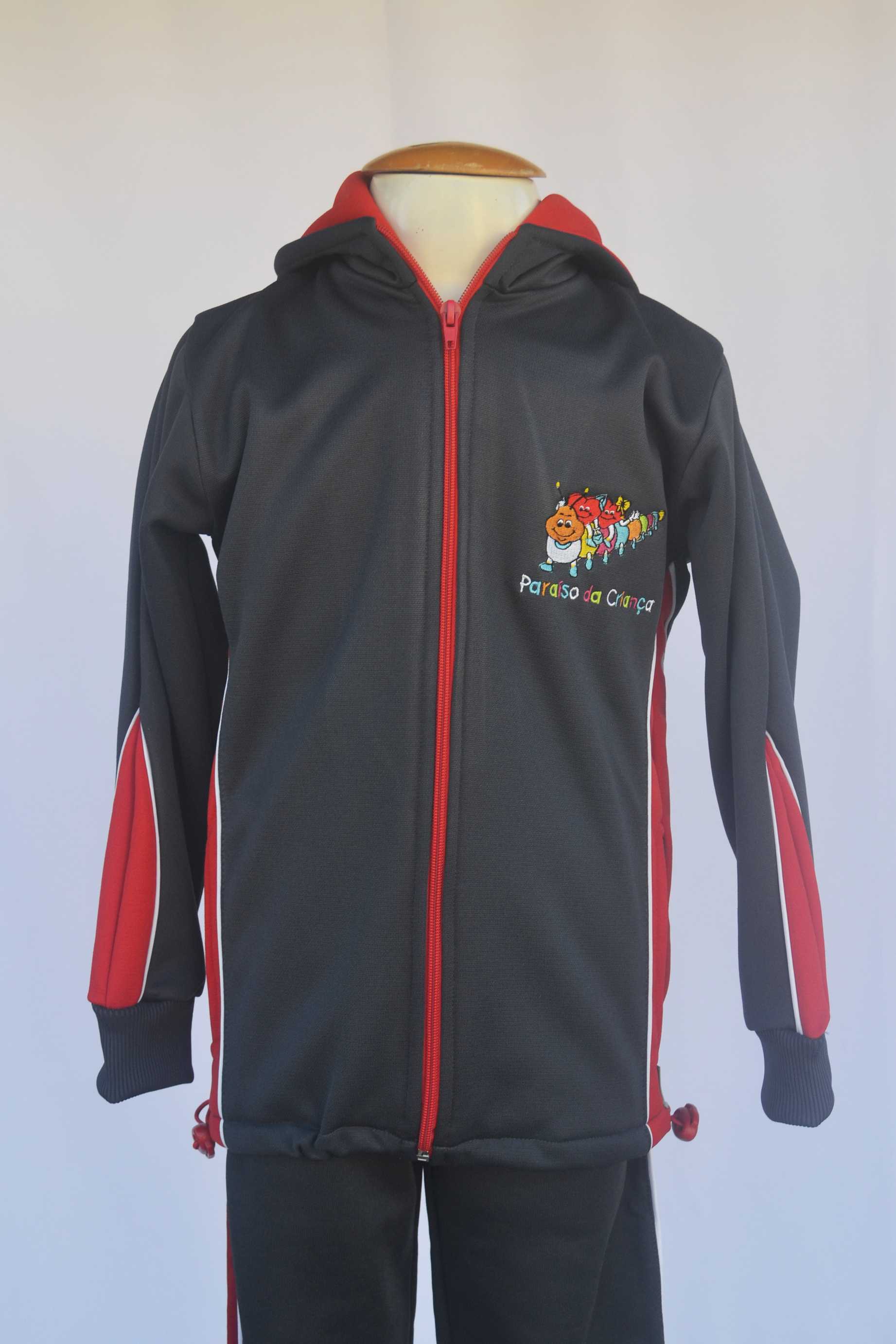 Jaqueta flanelada com capuz Neon Uniformes Keluc Jaqueta