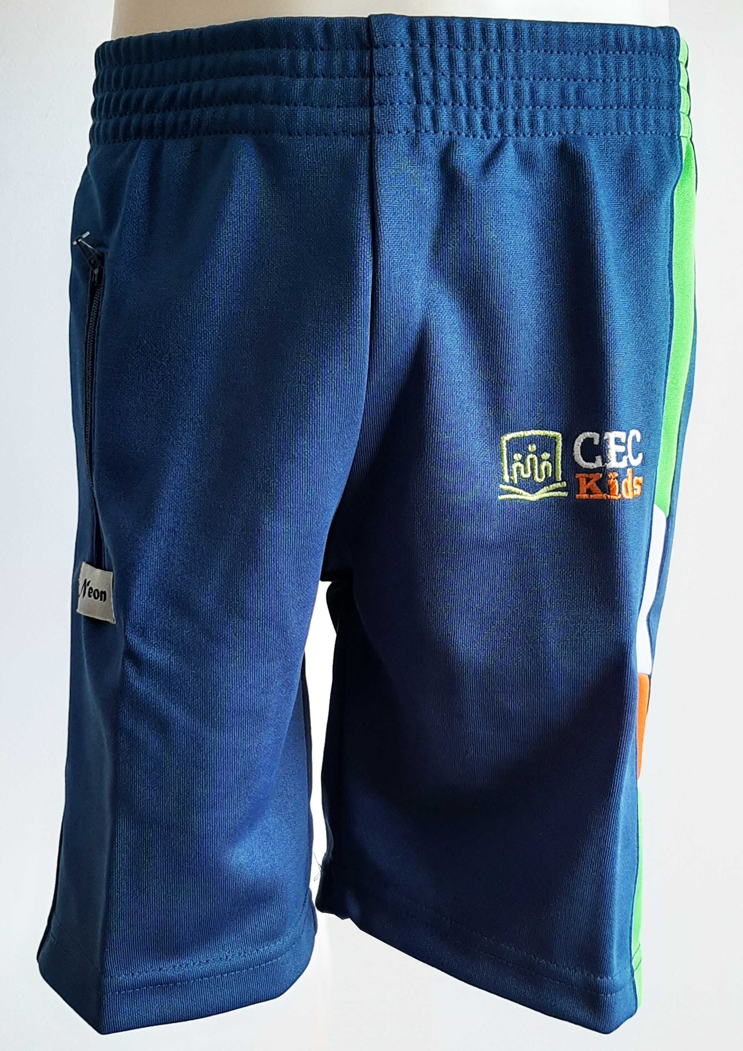 Bermuda de helanca Neon Uniformes Keluc Jaqueta