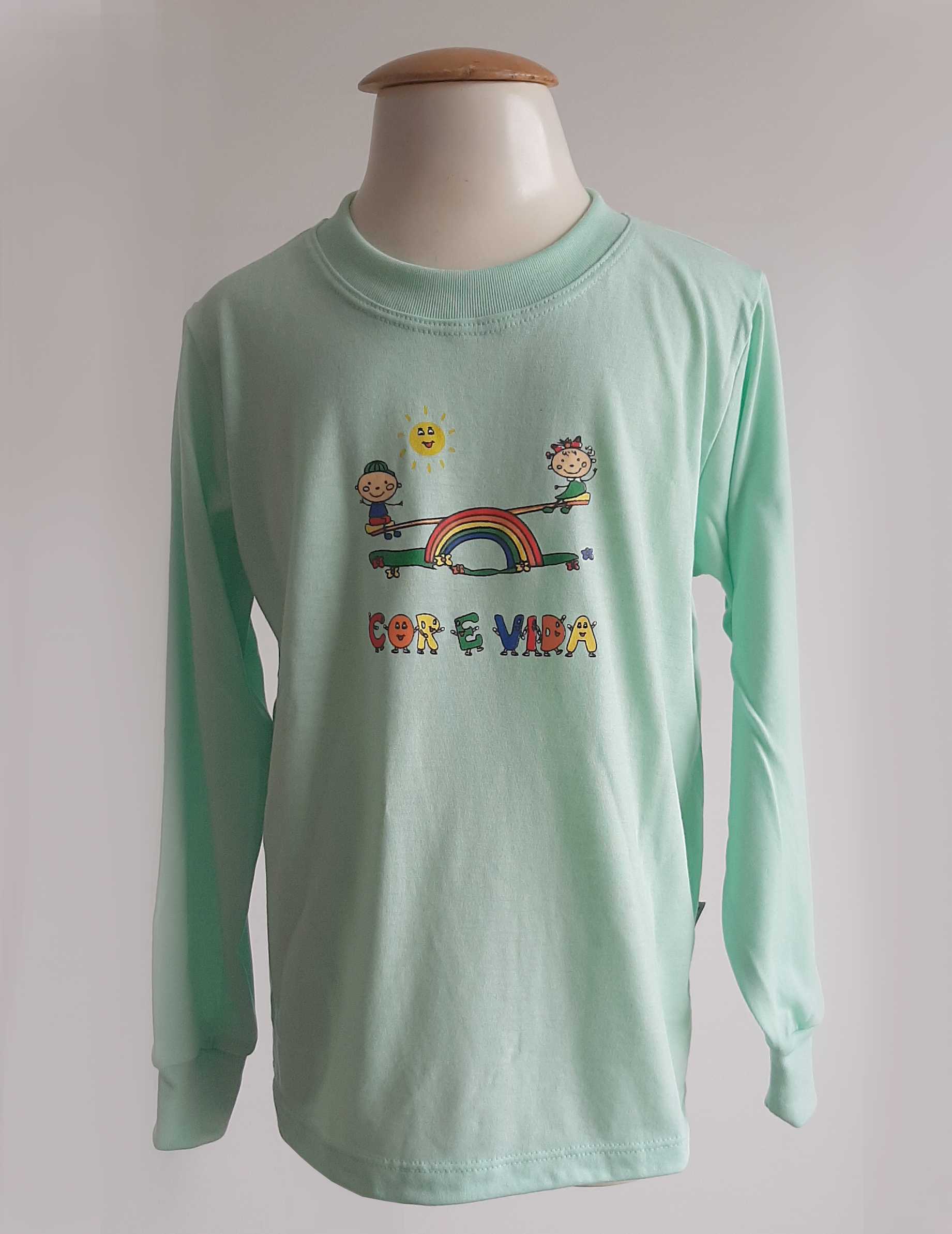Camiseta longa Neon Uniformes Keluc Jaqueta