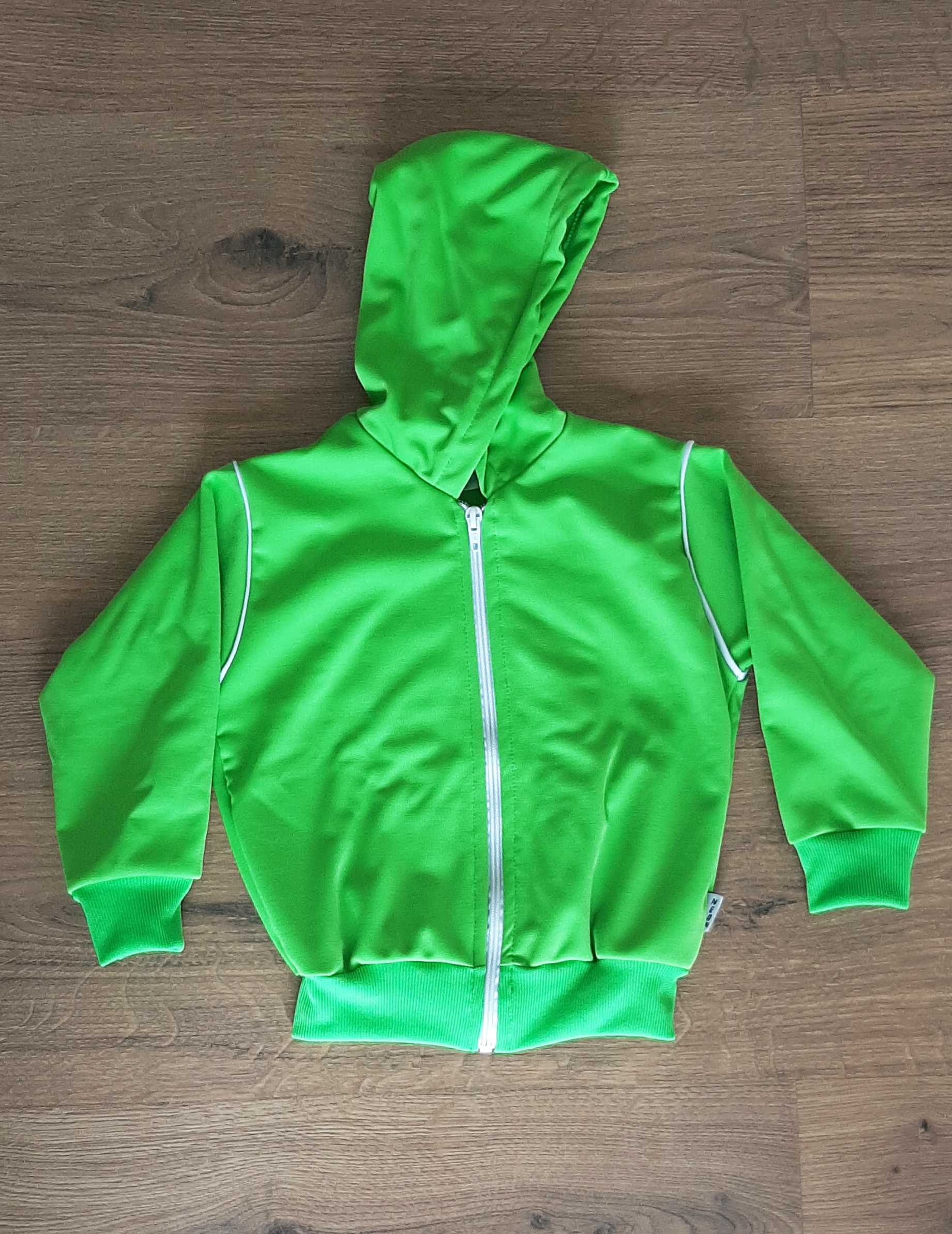 Jaqueta de helanca com capuz Neon Uniformes Keluc Jaqueta