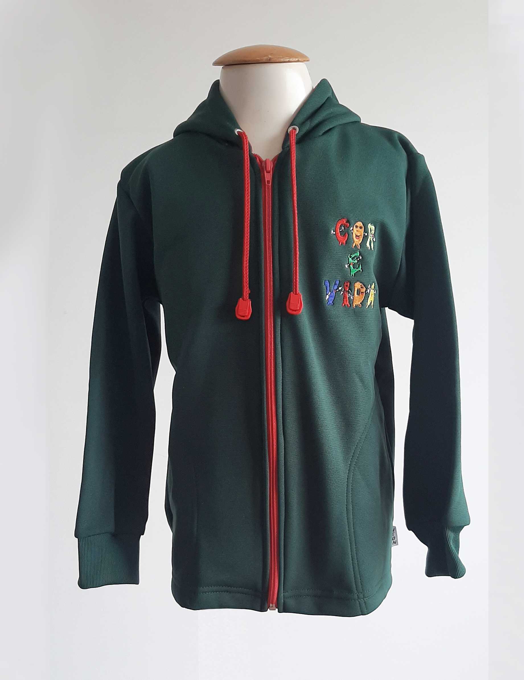 Jaqueta flan com capuz Neon Uniformes Keluc Jaqueta