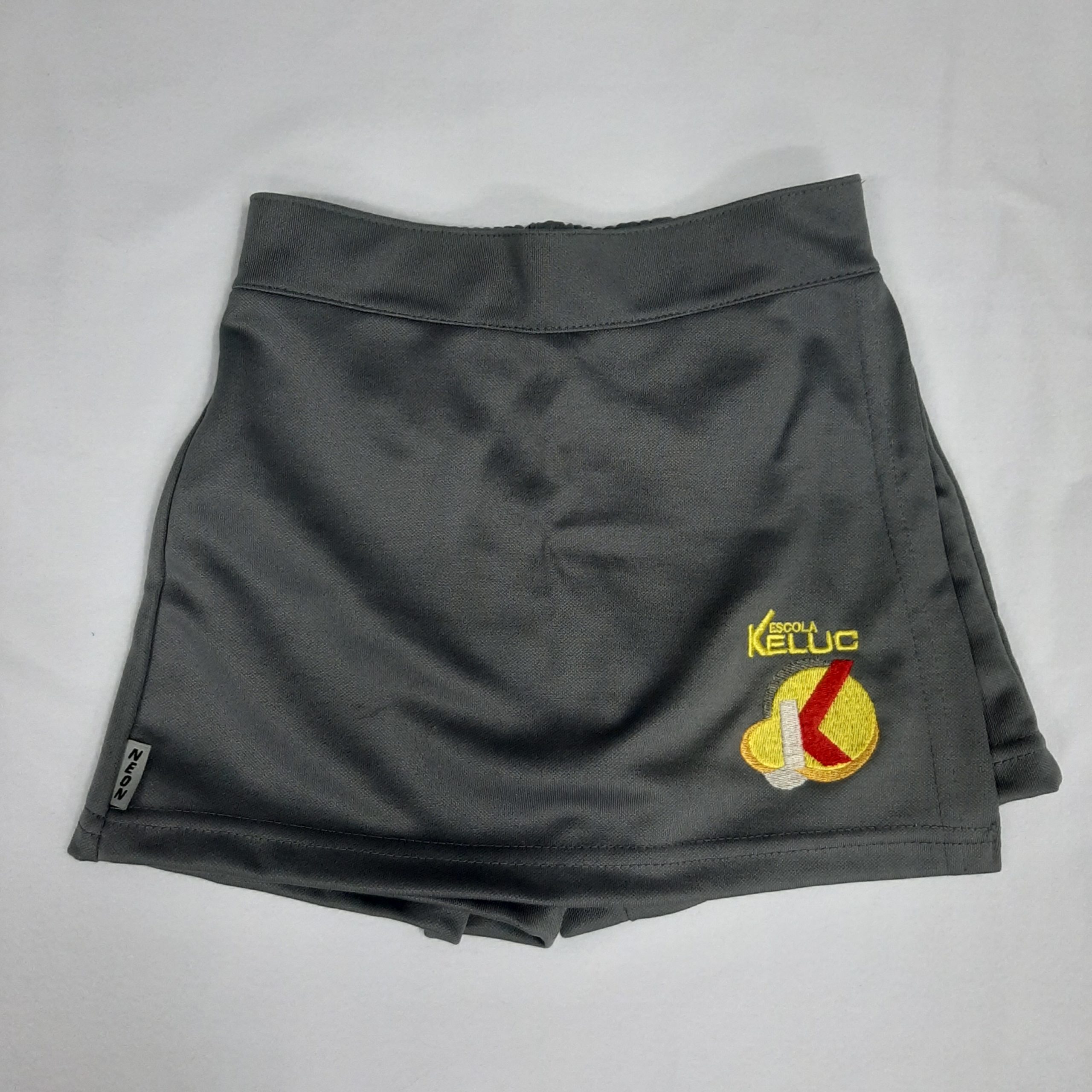shorts saia Keluc Neon Uniformes Keluc Jaqueta